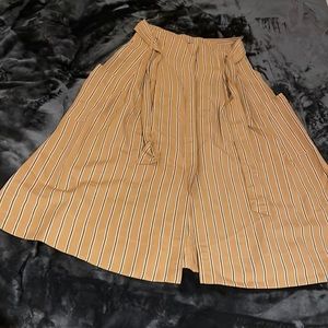 NWOT ZARA Linen Midi skirt